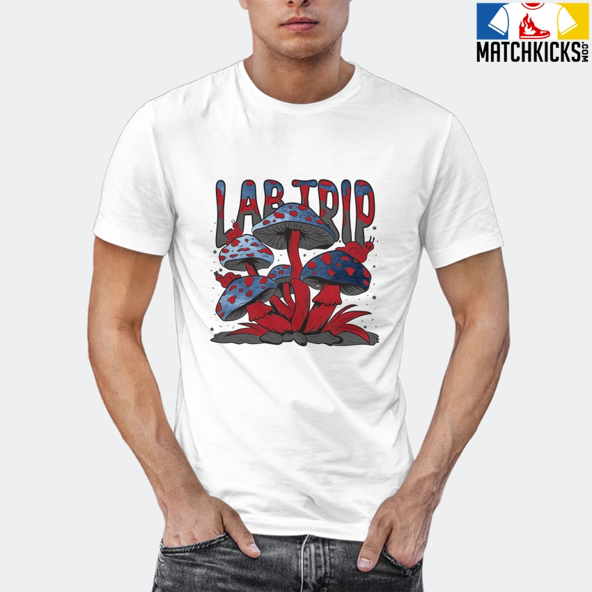 T-Shirt - Nike Dunk High Washed Denim Pack - Sneaker-Matching T-Shirt (Lab Trip) 12 T-Shirt - Nike Dunk High Washed Denim Pack - Sneaker-Matching T-Shirt (Lab Trip) - Image 10