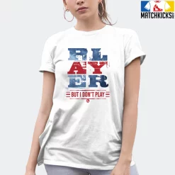 T-Shirt - Nike Dunk High Washed Denim Pack - Sneaker-Matching T-Shirt (PLAYER But I Dont Play) -Nike Dunk shop online mockupGenerator 1390