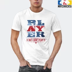 T-Shirt - Nike Dunk High Washed Denim Pack - Sneaker-Matching T-Shirt (PLAYER But I Dont Play) -Nike Dunk shop online mockupGenerator 1392