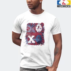 T-Shirt - Nike Dunk High Washed Denim Pack - Sneaker-Matching T-Shirt (XOXO) -Nike Dunk shop online mockupGenerator 1405