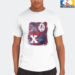 T-Shirt - Nike Dunk High Washed Denim Pack - Sneaker-Matching T-Shirt (XOXO) -Nike Dunk shop online mockupGenerator 1406