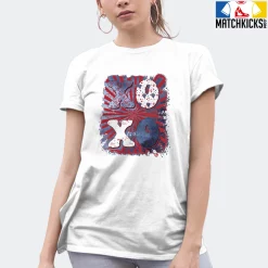 T-Shirt - Nike Dunk High Washed Denim Pack - Sneaker-Matching T-Shirt (XOXO) -Nike Dunk shop online mockupGenerator 1408