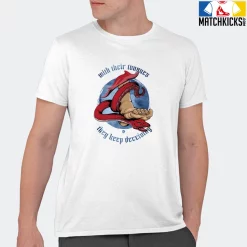 T-Shirt - Nike Dunk High Washed Denim Pack - Sneaker-Matching T-Shirt (With Their Tongues) -Nike Dunk shop online mockupGenerator 142