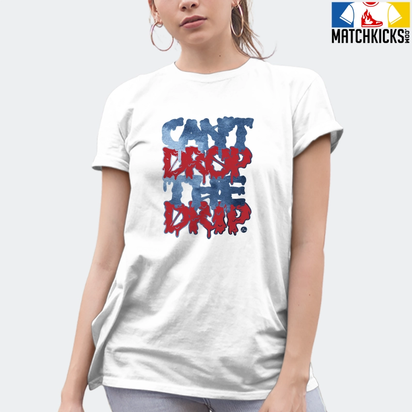 T-Shirt - Nike Dunk High Washed Denim Pack - Sneaker-Matching T-Shirt (Cant Drop The Drip) 10 T-Shirt - Nike Dunk High Washed Denim Pack - Sneaker-Matching T-Shirt (Cant Drop The Drip) - Image 8