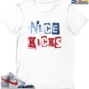 T-Shirt - Nike Dunk High Washed Denim Pack - Sneaker-Matching T-Shirt (NICE KICKS)