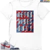 T-Shirt - Nike Dunk High Washed Denim Pack - Sneaker-Matching T-Shirt (Retro Vibes Only) -Nike Dunk shop online mockupGenerator 1456