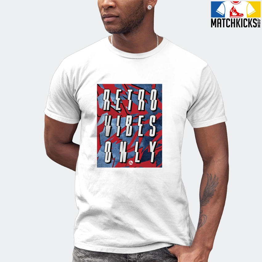 T-Shirt - Nike Dunk High Washed Denim Pack - Sneaker-Matching T-Shirt (Retro Vibes Only) 7 T-Shirt - Nike Dunk High Washed Denim Pack - Sneaker-Matching T-Shirt (Retro Vibes Only) - Image 5