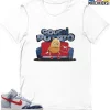 T-Shirt - Nike Dunk High Washed Denim Pack - Sneaker-Matching T-Shirt (Couch Potato) -Nike Dunk shop online mockupGenerator 1519