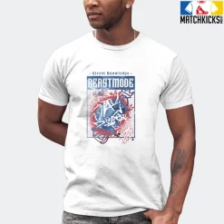 T-Shirt - Nike Dunk High Washed Denim Pack - Sneaker-Matching T-Shirt (BEAST MODE) -Nike Dunk shop online mockupGenerator 1558