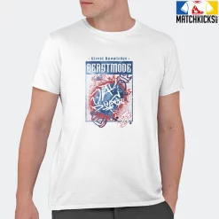 T-Shirt - Nike Dunk High Washed Denim Pack - Sneaker-Matching T-Shirt (BEAST MODE) -Nike Dunk shop online mockupGenerator 1562