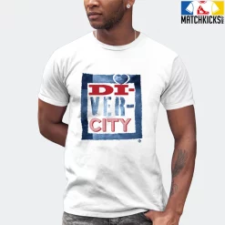 T-Shirt - Nike Dunk High Washed Denim Pack - Sneaker-Matching T-Shirt (DIVERCITY) -Nike Dunk shop online mockupGenerator 1567