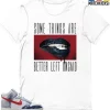 T-Shirt - Nike Dunk High Washed Denim Pack - Sneaker-Matching T-Shirt (Better Left Unsaid) -Nike Dunk shop online mockupGenerator 1573