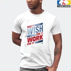 T-Shirt - Nike Dunk High Washed Denim Pack - Sneaker-Matching T-Shirt (Don't Wish For It Work For It) 16 T-Shirt - Nike Dunk High Washed Denim Pack - Sneaker-Matching T-Shirt (Don't Wish For It Work For It) -Nike Dunk shop online mockupGenerator 1612