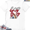 T-Shirt - Nike Dunk High Washed Denim Pack - Sneaker-Matching T-Shirt (God Did) 1 T-Shirt - Nike Dunk High Washed Denim Pack - Sneaker-Matching T-Shirt (God Did) -Nike Dunk shop online mockupGenerator 1645