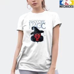 T-Shirt - Nike Dunk High Washed Denim Pack - Sneaker-Matching T-Shirt (Black Girl Magic) -Nike Dunk shop online mockupGenerator 1660