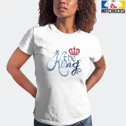 T-Shirt - Nike Dunk High Washed Denim Pack - Sneaker-Matching T-Shirt (The King) -Nike Dunk shop online mockupGenerator 1674