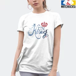 T-Shirt - Nike Dunk High Washed Denim Pack - Sneaker-Matching T-Shirt (The King) -Nike Dunk shop online mockupGenerator 1678