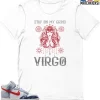 T-Shirt - Nike Dunk High Washed Denim Pack - Sneaker-Matching T-Shirt (Virgo Stay On My Grind) 2 T-Shirt - Nike Dunk High Washed Denim Pack - Sneaker-Matching T-Shirt (Virgo Stay On My Grind) -Nike Dunk shop online mockupGenerator 1690