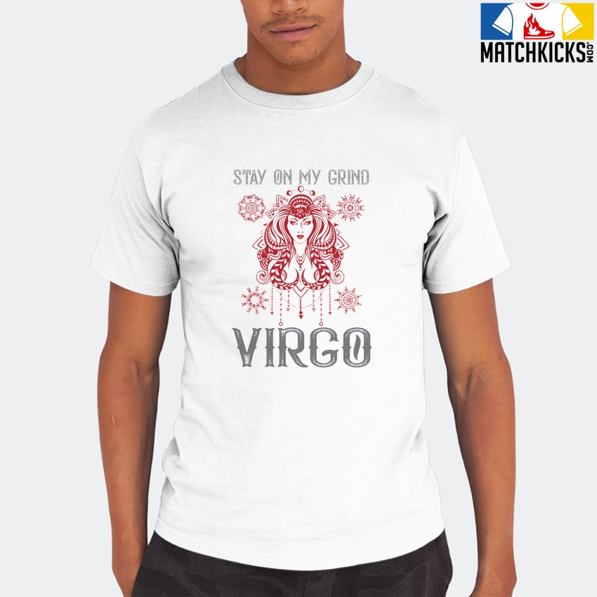 T-Shirt - Nike Dunk High Washed Denim Pack - Sneaker-Matching T-Shirt (Virgo Stay On My Grind) 8 T-Shirt - Nike Dunk High Washed Denim Pack - Sneaker-Matching T-Shirt (Virgo Stay On My Grind) - Image 6