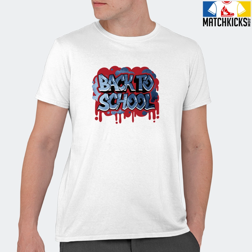 T-Shirt - Nike Dunk High Washed Denim Pack - Sneaker-Matching T-Shirt (BACK TO SCHOOL) 11 T-Shirt - Nike Dunk High Washed Denim Pack - Sneaker-Matching T-Shirt (BACK TO SCHOOL) - Image 9