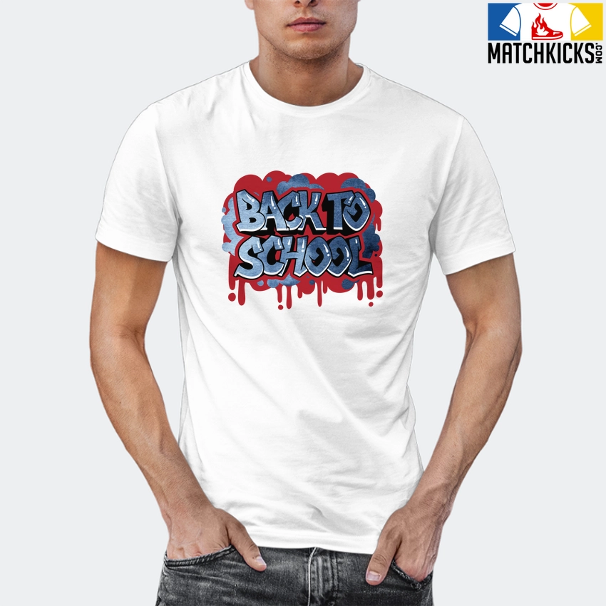 T-Shirt - Nike Dunk High Washed Denim Pack - Sneaker-Matching T-Shirt (BACK TO SCHOOL) 12 T-Shirt - Nike Dunk High Washed Denim Pack - Sneaker-Matching T-Shirt (BACK TO SCHOOL) - Image 10