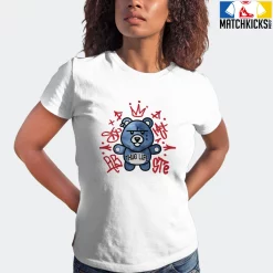 T-Shirt - Nike Dunk High Washed Denim Pack - Sneaker-Matching T-Shirt (THUG LIFE BEAR) -Nike Dunk shop online mockupGenerator 1755