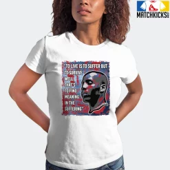 T-Shirt - Nike Dunk High Washed Denim Pack - Sneaker-Matching T-Shirt (DMX Suffer Quote) -Nike Dunk shop online mockupGenerator 1782