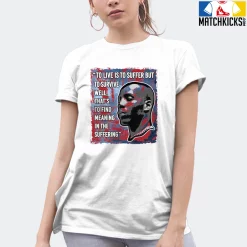 T-Shirt - Nike Dunk High Washed Denim Pack - Sneaker-Matching T-Shirt (DMX Suffer Quote) -Nike Dunk shop online mockupGenerator 1786