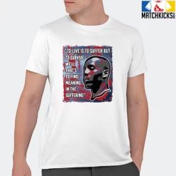 T-Shirt - Nike Dunk High Washed Denim Pack - Sneaker-Matching T-Shirt (DMX Suffer Quote) -Nike Dunk shop online mockupGenerator 1787