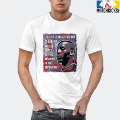 T-Shirt - Nike Dunk High Washed Denim Pack - Sneaker-Matching T-Shirt (DMX Suffer Quote) -Nike Dunk shop online mockupGenerator 1788