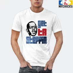 T-Shirt - Nike Dunk High Washed Denim Pack - Sneaker-Matching T-Shirt (GET TA STEPPIN With MARTIN) -Nike Dunk shop online mockupGenerator 1815