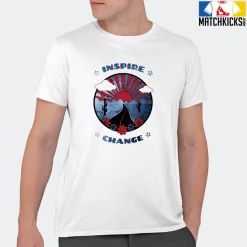 T-Shirt - Nike Dunk High Washed Denim Pack - Sneaker-Matching T-Shirt (Inspire Change) -Nike Dunk shop online mockupGenerator 1823