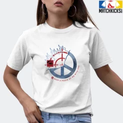 T-Shirt - Nike Dunk High Washed Denim Pack - Sneaker-Matching T-Shirt (Keep A Peace) -Nike Dunk shop online mockupGenerator 1830