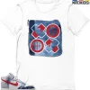 T-Shirt - Nike Dunk High Washed Denim Pack - Sneaker-Matching T-Shirt (XOXO Basketball) 1 T-Shirt - Nike Dunk High Washed Denim Pack - Sneaker-Matching T-Shirt (XOXO Basketball) -Nike Dunk shop online mockupGenerator 1843