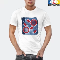 T-Shirt - Nike Dunk High Washed Denim Pack - Sneaker-Matching T-Shirt (XOXO Basketball) 21 T-Shirt - Nike Dunk High Washed Denim Pack - Sneaker-Matching T-Shirt (XOXO Basketball) -Nike Dunk shop online mockupGenerator 1851