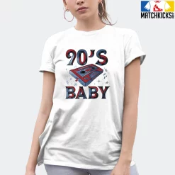 T-Shirt - Nike Dunk High Washed Denim Pack - Sneaker-Matching T-Shirt (90's Baby Cassette) -Nike Dunk shop online mockupGenerator 1858