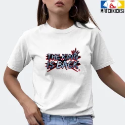 T-Shirt - Nike Dunk High Washed Denim Pack - Sneaker-Matching T-Shirt (The King Is Back) -Nike Dunk shop online mockupGenerator 1866