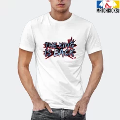 T-Shirt - Nike Dunk High Washed Denim Pack - Sneaker-Matching T-Shirt (The King Is Back) -Nike Dunk shop online mockupGenerator 1869