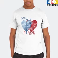 T-Shirt - Nike Dunk High Washed Denim Pack - Sneaker-Matching T-Shirt (Choose LOVE Over Fear) 17 T-Shirt - Nike Dunk High Washed Denim Pack - Sneaker-Matching T-Shirt (Choose LOVE Over Fear) -Nike Dunk shop online mockupGenerator 1892