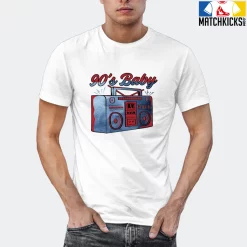 T-Shirt - Nike Dunk High Washed Denim Pack - Sneaker-Matching T-Shirt (90's Baby Radio) 21 T-Shirt - Nike Dunk High Washed Denim Pack - Sneaker-Matching T-Shirt (90's Baby Radio) -Nike Dunk shop online mockupGenerator 1923