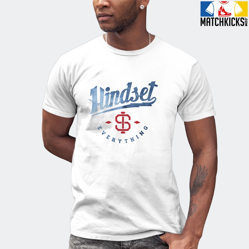 T-Shirt - Nike Dunk High Washed Denim Pack - Sneaker-Matching T-Shirt (Mindset Is Everything) 7 T-Shirt - Nike Dunk High Washed Denim Pack - Sneaker-Matching T-Shirt (Mindset Is Everything) - Image 5