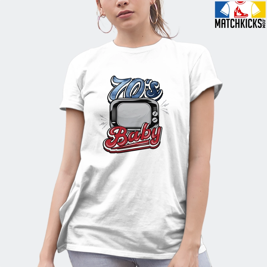 T-Shirt - Nike Dunk High Washed Denim Pack - Sneaker-Matching T-Shirt (70's Baby) 10 T-Shirt - Nike Dunk High Washed Denim Pack - Sneaker-Matching T-Shirt (70's Baby) - Image 8