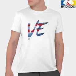 T-Shirt - Nike Dunk High Washed Denim Pack - Sneaker-Matching T-Shirt (Rainbow Love Right) -Nike Dunk shop online mockupGenerator 1949