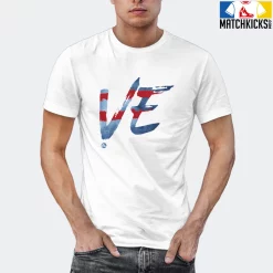 T-Shirt - Nike Dunk High Washed Denim Pack - Sneaker-Matching T-Shirt (Rainbow Love Right) -Nike Dunk shop online mockupGenerator 1950