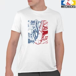 T-Shirt - Nike Dunk High Washed Denim Pack - Sneaker-Matching T-Shirt (Inner Peace) -Nike Dunk shop online mockupGenerator 1958