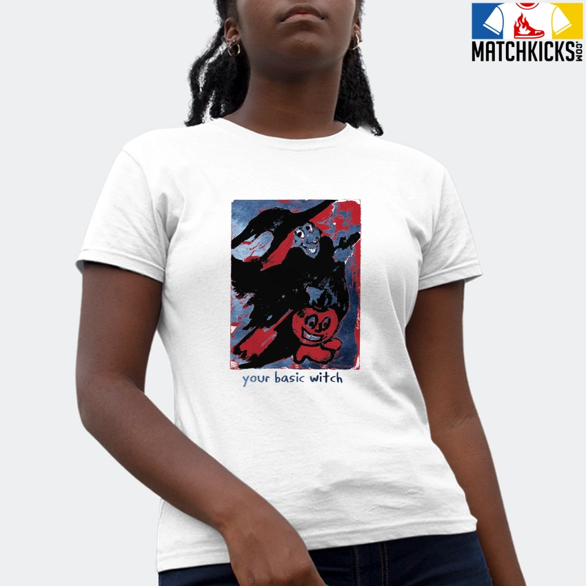 T-Shirt - Nike Dunk High Washed Denim Pack - Sneaker-Matching T-Shirt (your Basic Witch) 4 T-Shirt - Nike Dunk High Washed Denim Pack - Sneaker-Matching T-Shirt (your Basic Witch) - Image 2