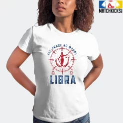 T-Shirt - Nike Dunk High Washed Denim Pack - Sneaker-Matching T-Shirt (Libra All Peace) -Nike Dunk shop online mockupGenerator 2034