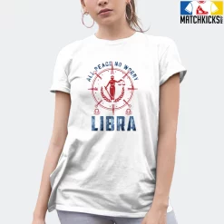 T-Shirt - Nike Dunk High Washed Denim Pack - Sneaker-Matching T-Shirt (Libra All Peace) -Nike Dunk shop online mockupGenerator 2038