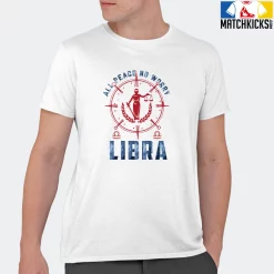 T-Shirt - Nike Dunk High Washed Denim Pack - Sneaker-Matching T-Shirt (Libra All Peace) -Nike Dunk shop online mockupGenerator 2039