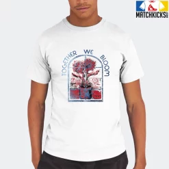 T-Shirt - Nike Dunk High Washed Denim Pack - Sneaker-Matching T-Shirt (Together We Bloom) -Nike Dunk shop online mockupGenerator 2055